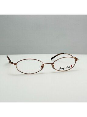 Feng Shui Eyeglasses Eye Glasses Frames FS106 Tan 49-18
